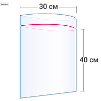 Пакеты с застежкой ZIP-LOCK 300*400+30от (50мкр) 100шт./уп.