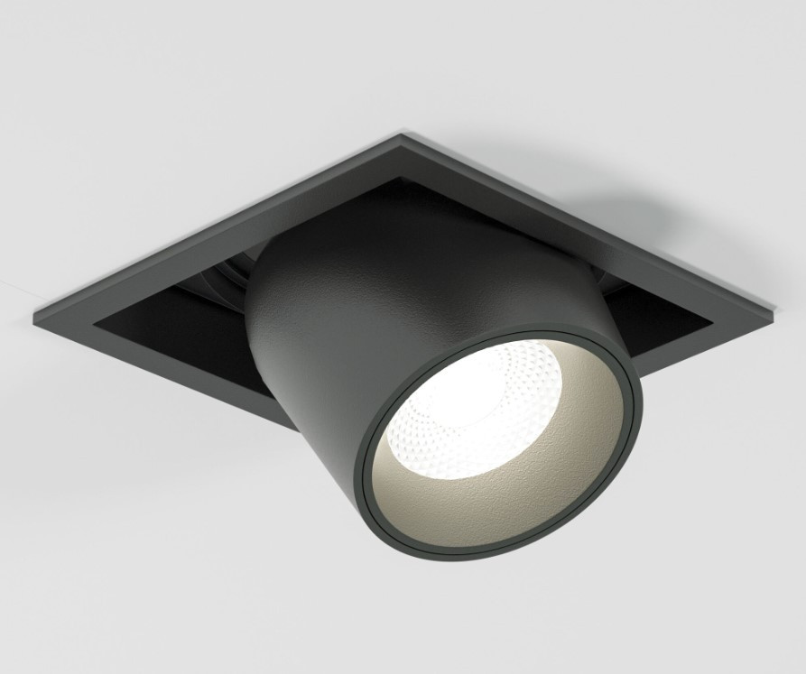 25087/LED 8W 4000K Потолочный светодиодный светильник черный - фото 2 - id-p212535987