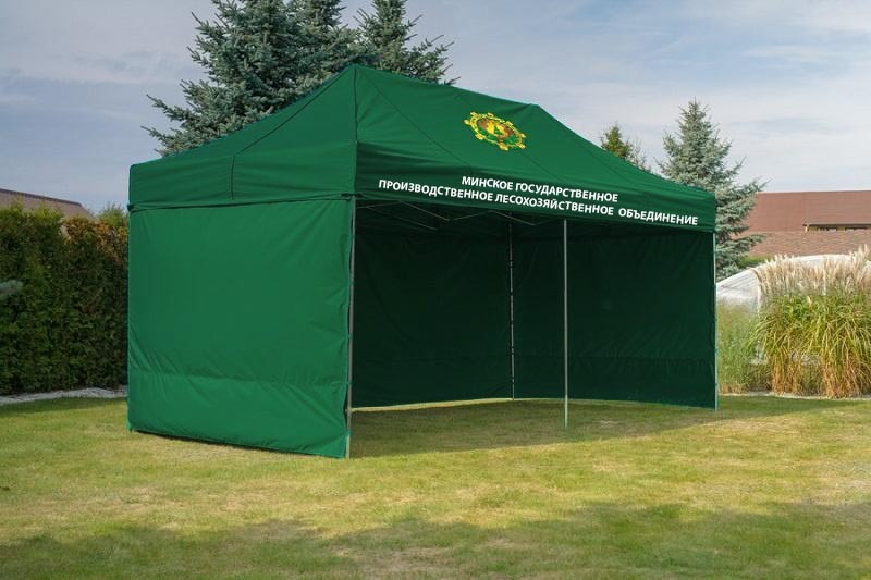 Палатка-шатер ,трансформер размер 3х6 м (с печатью)