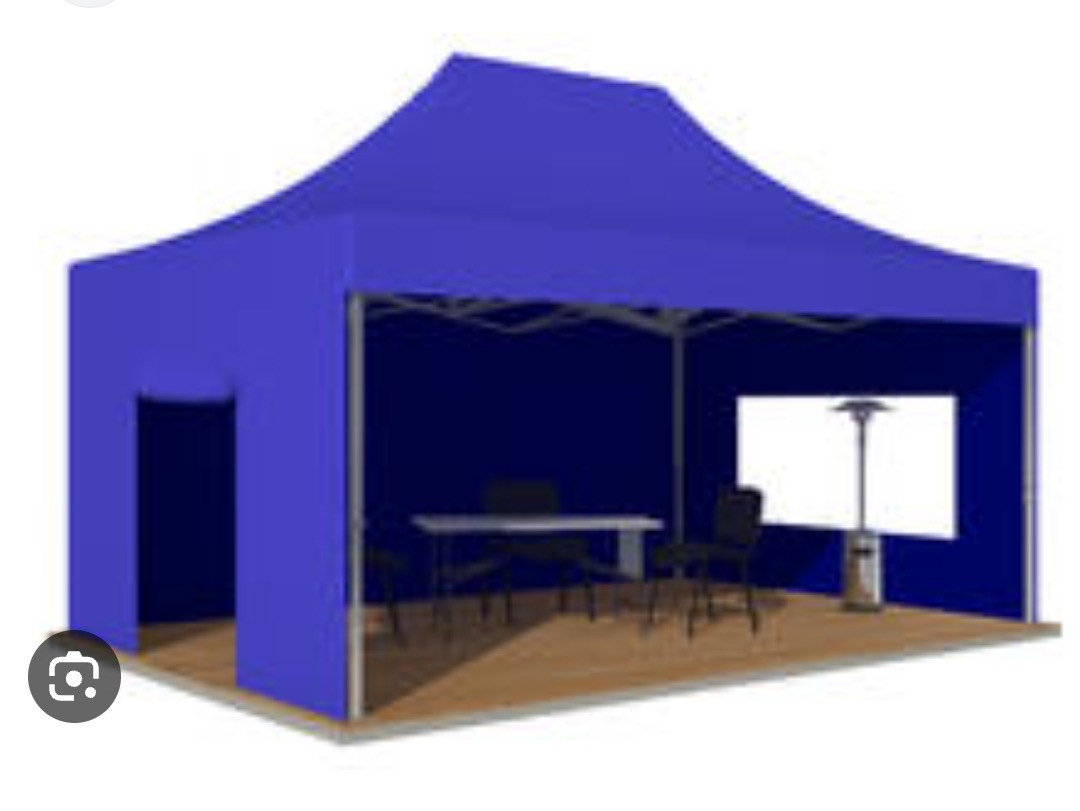 Палатка-шатер ,трансформер размер 3х6 м (с печатью) - фото 3 - id-p212539161