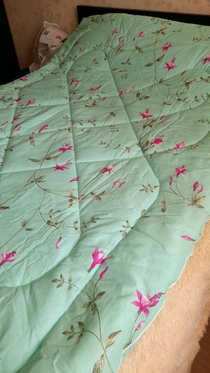 Одеяло 1,5-спальное термофайбер в бязе - фото 1 - id-p82346046