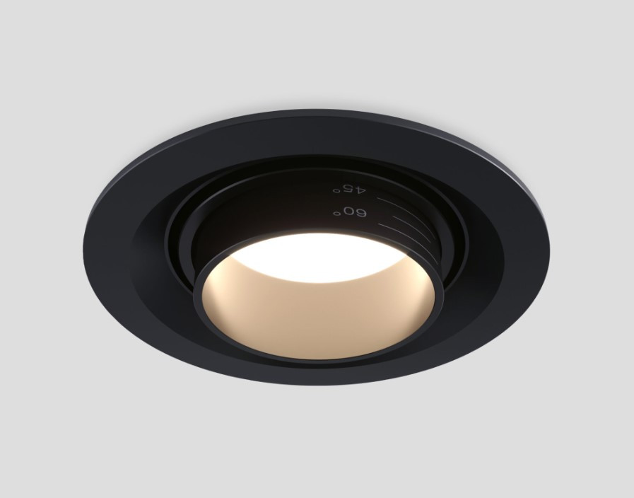 9919 LED 10W 3000K Потолочный светодиодный светильник черный - фото 3 - id-p212548633