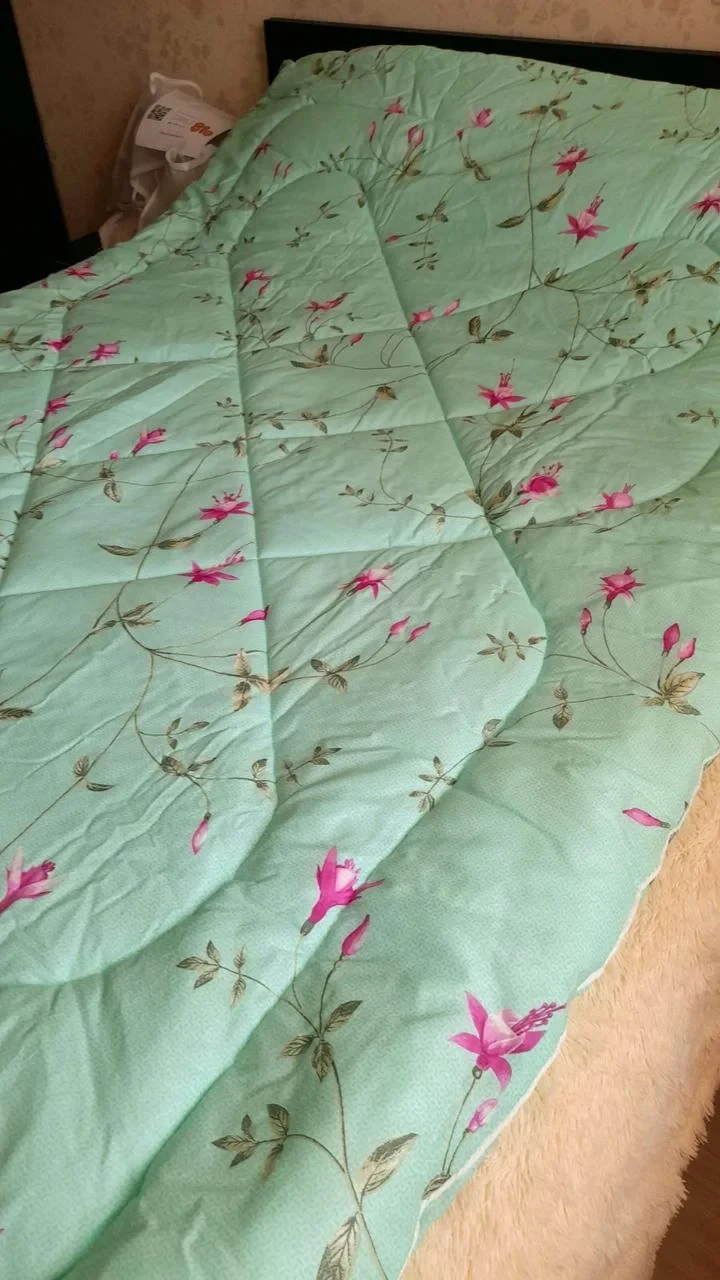 Одеяло 1,5-спальное термофайбер в полиэстре - фото 3 - id-p74459698