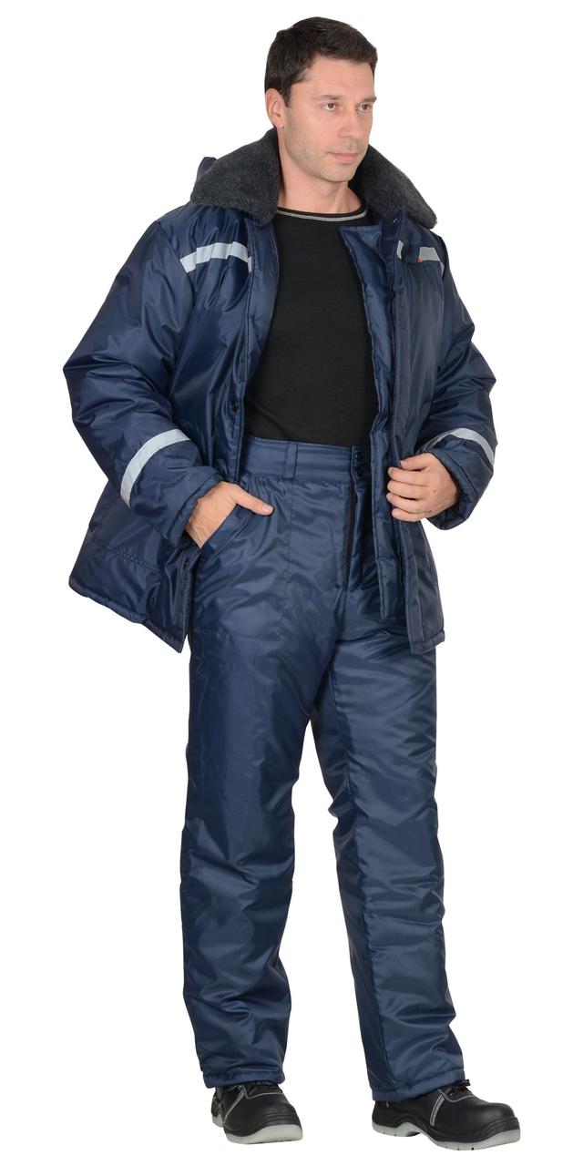 Костюм СИРИУС-СЕВЕР-4 куртка, брюки синий - фото 1 - id-p127416919