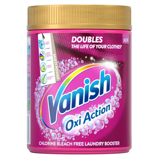 Пятновыводитель для цветных тканей VANISH OXI ACTION 470 г. - фото 1 - id-p212588145