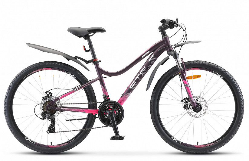 Велосипед Stels Miss 5100 MD 26 V040 2023 (фиолетово-розовый)