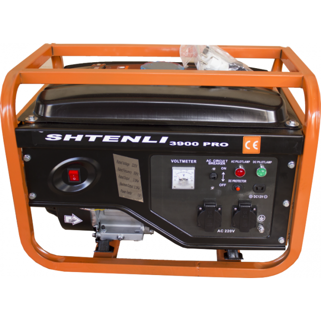 Бензиновый генератор Shtenli Pro 3900