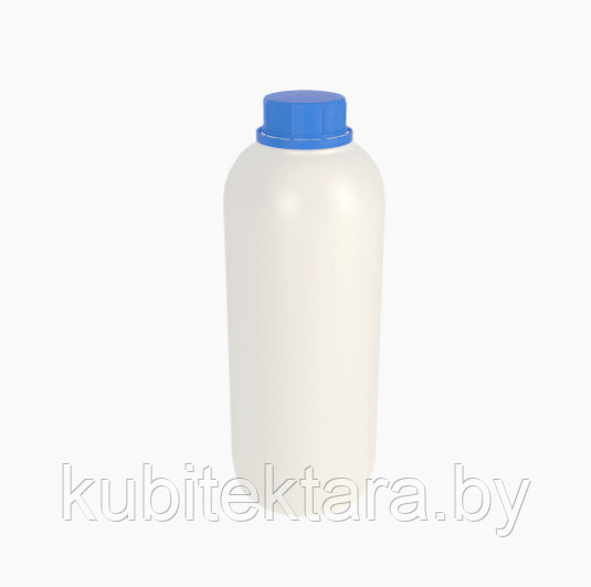 Флакон бутылка круглая 1 литр, фото 1