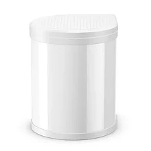 Ведро мусорное для отходов встроенное, белое, Compact box 15
