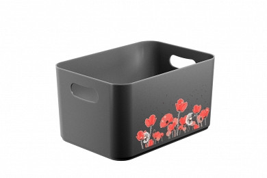 АС 56381000 Корзина Flowers Mak (базальт)
