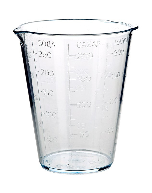 ИК 10100000 Мерный стакан (прозрачный)