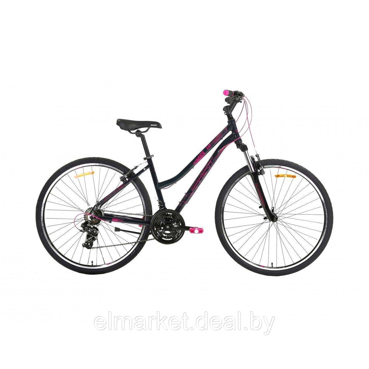 Велосипед AIST Велосипед Aist Cross 1.0 W 28 2021 17, черный - фото 1 - id-p212546651