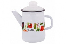 01-2110/4_Ve Кофейник эмал 2,0л Veggies TM Appetite