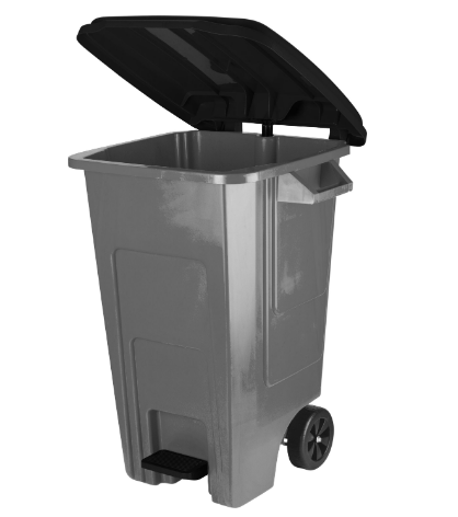 SC700221026 Бак для мусора Freestyle с крышкой на колесах 100 л