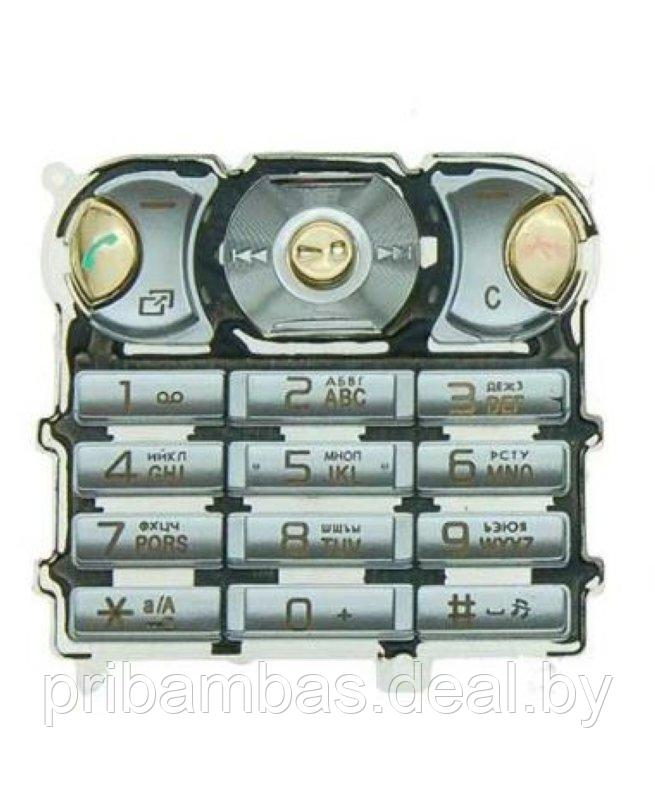Клавиатура (кнопки) для Sony Ericsson W890i серебристый совместимый