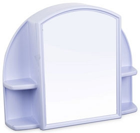 АС 11808000 Шкафчик зеркальный Орион (светло-голубой) Арт, 7-21с