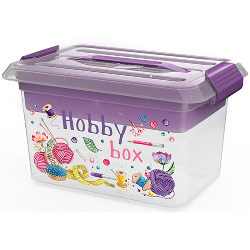 4348202 Контейнер для хранения с вкладышем «Hobby box» «Smartbox» M 6 л. 300×193×170