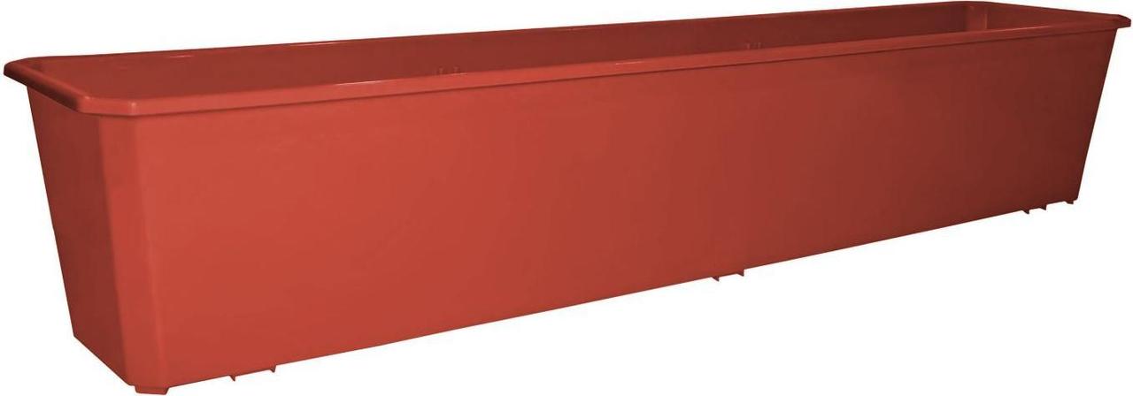 ING1804ТР Ящик балконный 100 см, 18л терракотовый