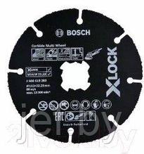 Круг отрезной 115х1.0x22.2 мм для дерева X-LOCK CARBIDE MULTI WHEEL BOSCH 2608619283