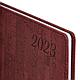 Еженедельник датированный 2023 БОЛЬШОЙ ФОРМАТ 210х297 мм А4, BRAUBERG "Wood", бордовый, фото 4