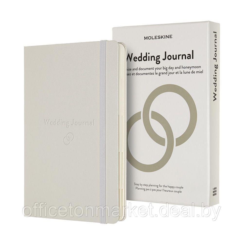 Блокнот "Passion Wedding Large", А5, 200 листов, линейка, светло-серый - фото 2 - id-p212670547
