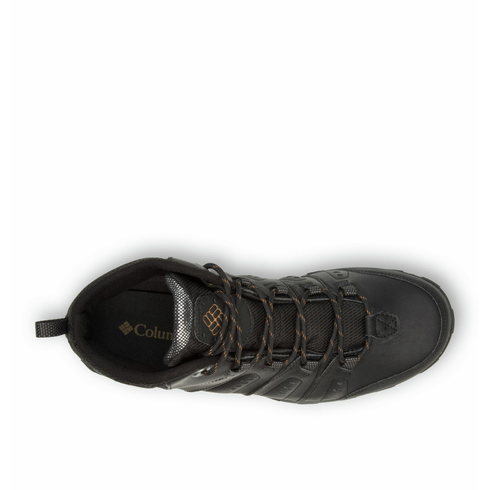 Ботинки мужские утепленные Columbia WOODBURN II CHUKKA WP OMNI-HEAT черный - фото 6 - id-p212670936