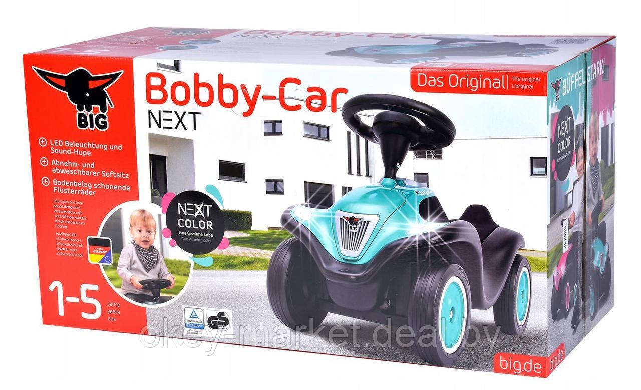 Каталка Толокар Бибикар Big Bobby Car Next бирюзовая - фото 10 - id-p212672043