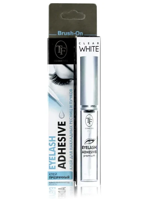 TF Клей для пучков ресниц и накладных ресниц, TRIUMPH EYELASH ADHESIVE clear, "Прозрачный", 5 мл - фото 1 - id-p212672313