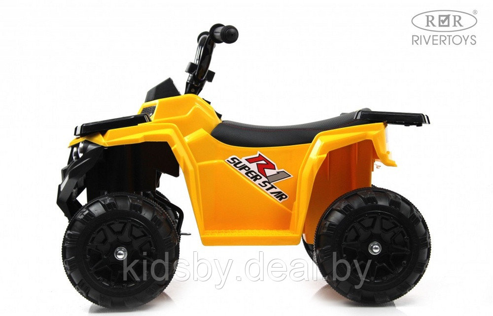 Детский электроквадроцикл RiverToys L222LL (желтый) - фото 6 - id-p212672452