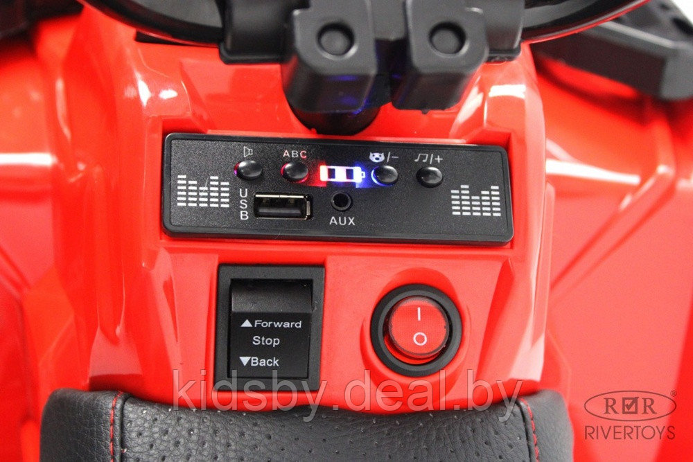 Детский электроквадроцикл RiverToys L222LL (красный) - фото 5 - id-p212672453