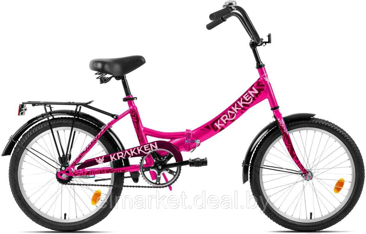 Велосипед AIST Krabs 1.0 20 2023 (12.8, розовый) - фото 1 - id-p212672617