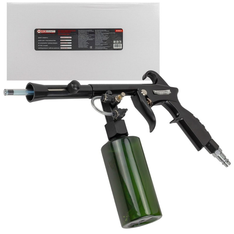 Пистолет пневматический для химчистки а/м (емкость 200мл) FORCEKRAFT FK-203823 - фото 1 - id-p212672517