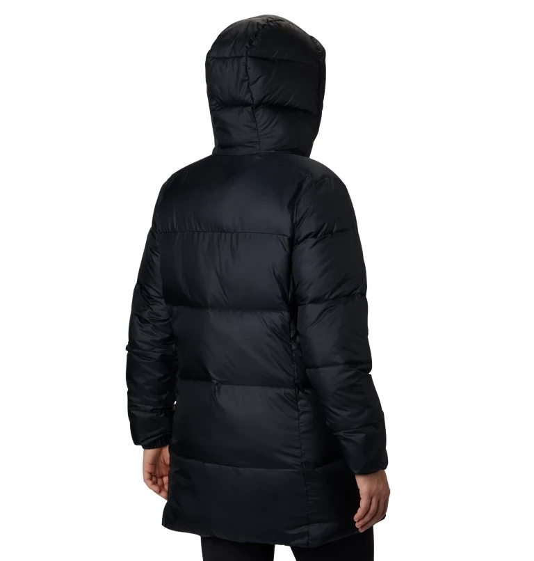 Куртка женская Columbia Puffect Mid Hooded Jacket черный 1864791-010 - фото 2 - id-p212670965