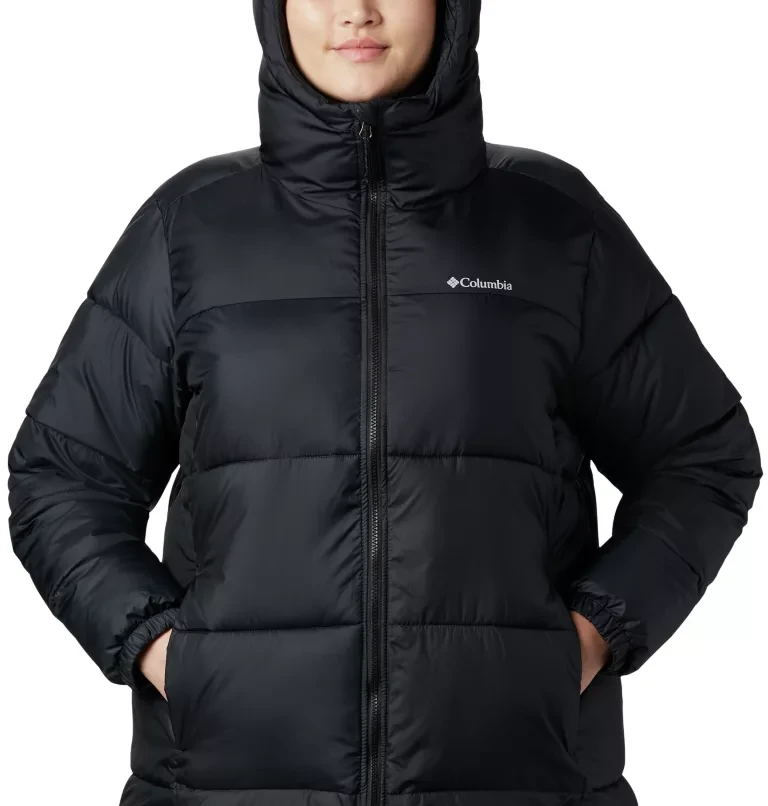 Куртка женская Columbia Puffect Mid Hooded Jacket черный 1864791-010 - фото 4 - id-p212670965
