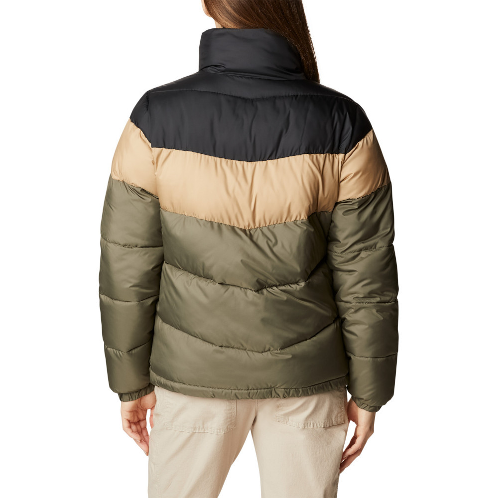 Куртка женская Columbia Puffect Color Blocked Jacket зеленый 1955101-398 - фото 2 - id-p212670976