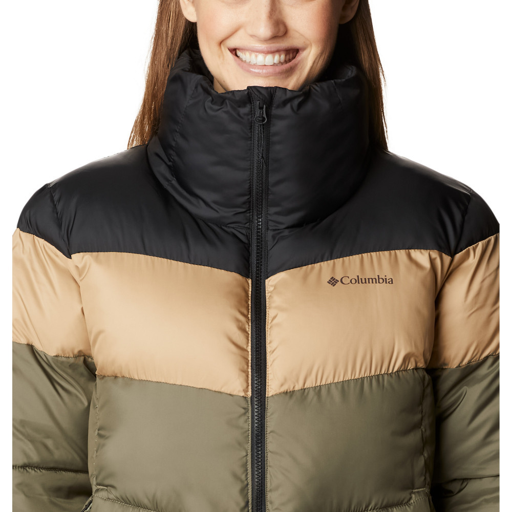 Куртка женская Columbia Puffect Color Blocked Jacket зеленый 1955101-398 - фото 4 - id-p212670976