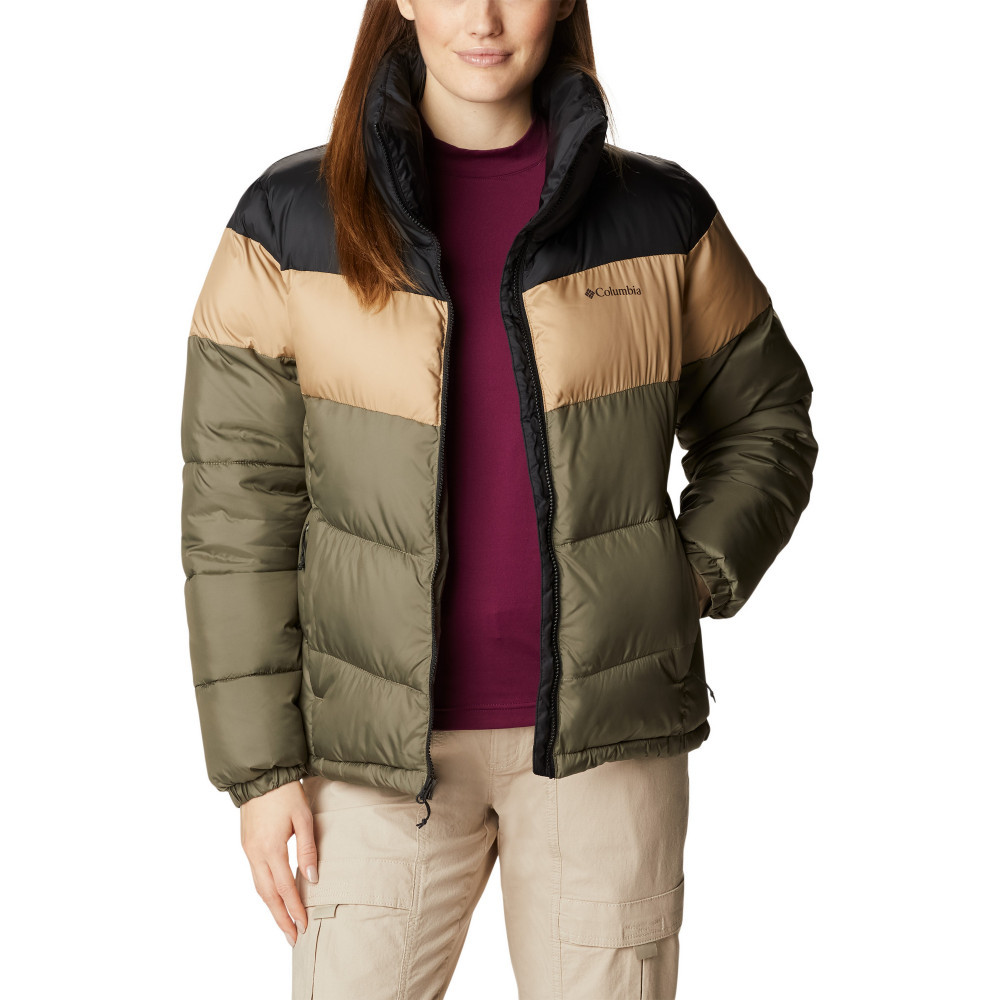 Куртка женская Columbia Puffect Color Blocked Jacket зеленый 1955101-398 - фото 7 - id-p212670976