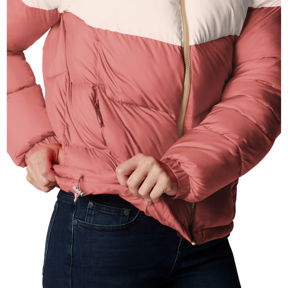 Куртка женская Columbia Puffect Color Blocked Jacket темно-коралловый 1955101-639 - фото 6 - id-p212670981