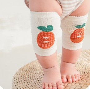 Наколенники детские для ползания Refuse Red Knee Infant toddlers (р-р универсальный, от 6 мес до 3 лет) Ананас - фото 1 - id-p212674420