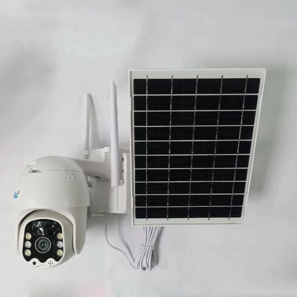 Камера видеонаблюдения уличная на солнечной батарее 4G TP-4 (V380 pro, 3 Мп, 4G от сим карты, автослежение, - фото 9 - id-p212674425