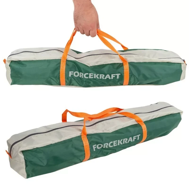 Палатка FORCEKRAFT кемпинговая(240х210х235см,полиэстер,каркас стеклопластик)/ FK-TENT-1 - фото 4 - id-p212673847