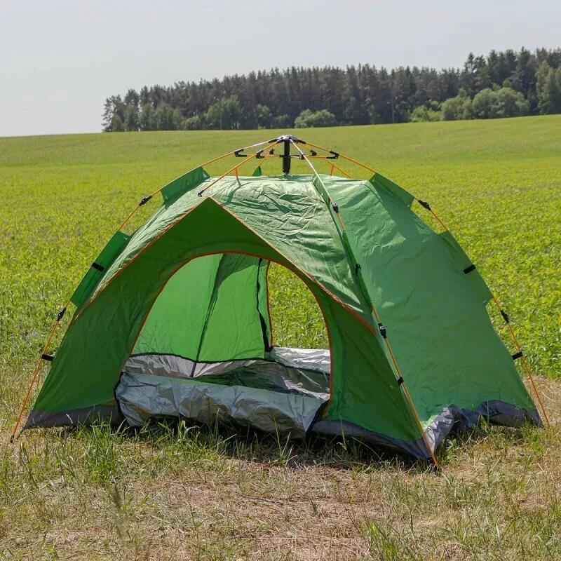 Палатка FORCEKRAFT кемпинговая двухместная (200х150х125см) / FK-CAMP-1 - фото 1 - id-p212673851