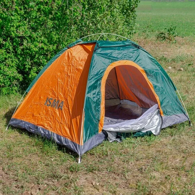 Палатка ISMA кемпинговая двухместная (190х130х110см) / ISMA-LY-1622 - фото 1 - id-p212673853