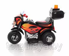 Электромобиль- мотоцикл motocykl HL218 BLACK, фото 2