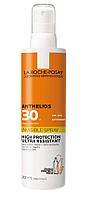 Солнцезащитный ультралегкий спрей La Roche-Posay Ля Рош Anthelios для кожи лица и тела SPF 30, 200 мл