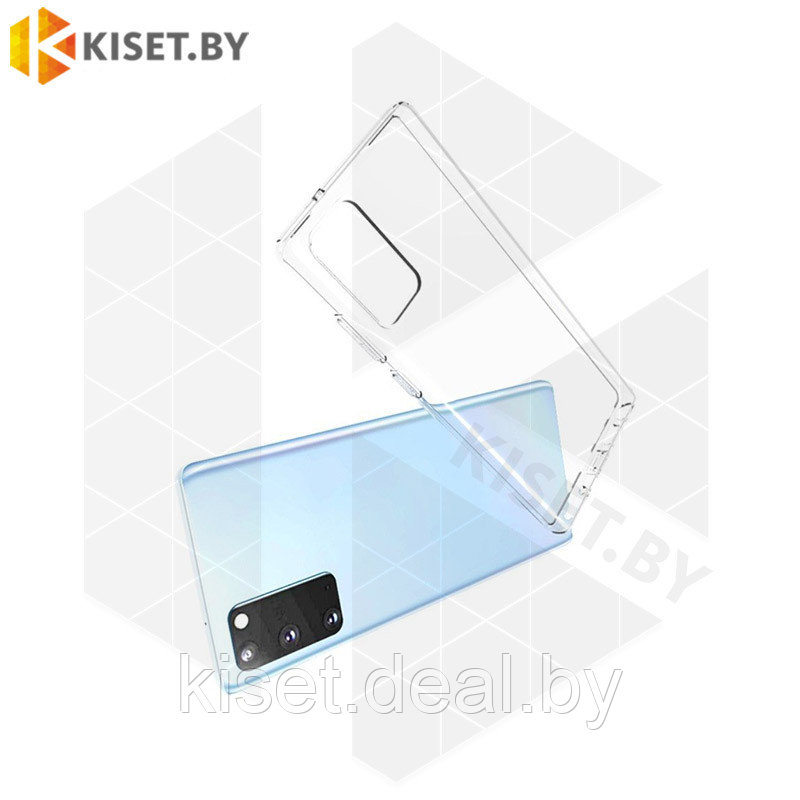 Силиконовый чехол KST UT для Samsung Galaxy Note 20 Ultra прозрачный - фото 1 - id-p212678976