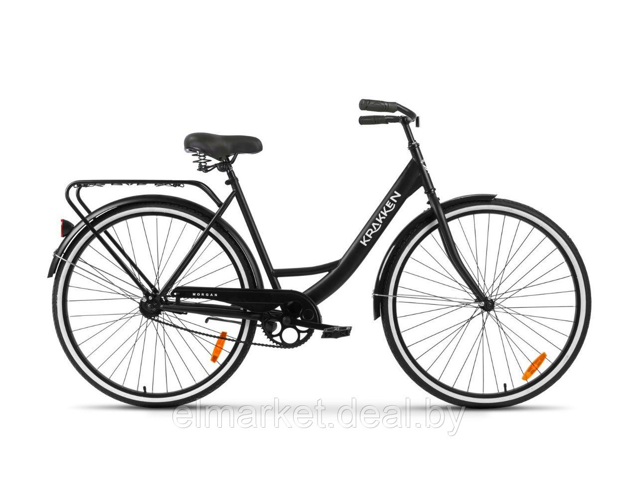 Велосипед AIST Morgan 28 2022 черный - фото 1 - id-p212672646