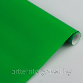 Бумага упаковочная лакированная Charol, 0,5х2 м, (зеленый), "Sadipal"