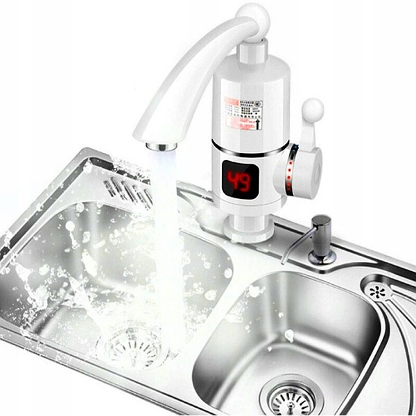 Электрический кран-водонагреватель с дисплеем Instant Electic Heating Water Faucet