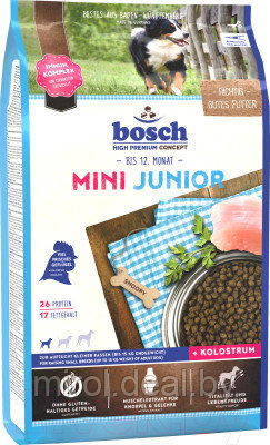 Сухой корм для собак Bosch Petfood Mini Junior - фото 1 - id-p212686843